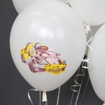Воздушные шары Орбиталь с рисунком Машинки граффити, 25 шт. размер 12" #812250