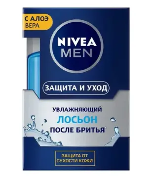 Лосьон после бритья NIVEA MEN, Защита и уход с алоэ вера, 100мл