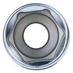 МАСТАК (001-40021) Головка торцевая глубокая шестигранная 1/2", 21 мм