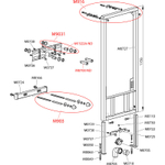 A105/1120 Монтажная рама для биде