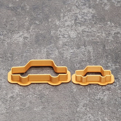 Комплект форм для печенья "Мать и дитя - Машинка"