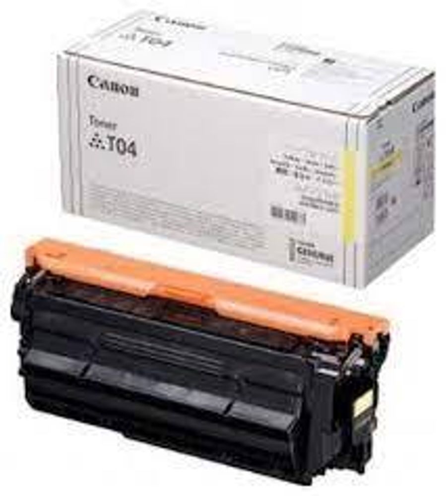 Тонер-картридж CANON T04 Y (2977C001) жёлтый