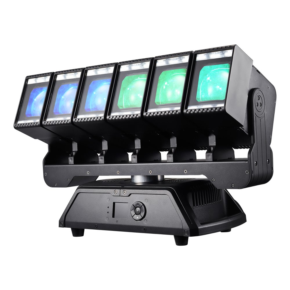 PL-L660M — LED Moving Bar 6×60 Вт RGBW