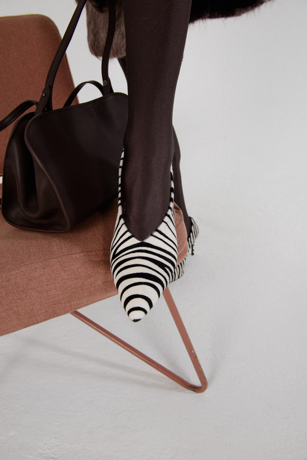 Туфли BARBARA ZEBRA