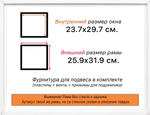 Рама 23,7x29,7 для картин и фотографий RP0200256-15