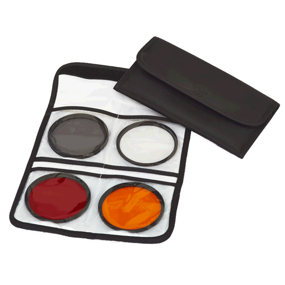 Schneider (B+W) Filter pouch for 4pcs up to 86mm.Чехол B+W (Schneider) для 4-х светофильтров до 86мм