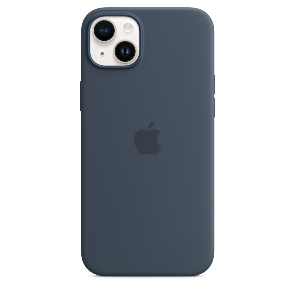 Чехол силиконовый для IPhone 14 Strom Blue (MM2K5FE/A)