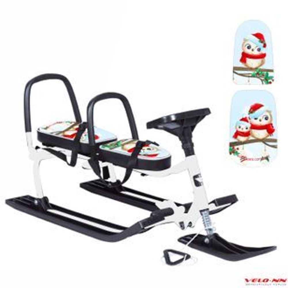 Снегокат 503 Snowkat Twins Baby Совы карнавал