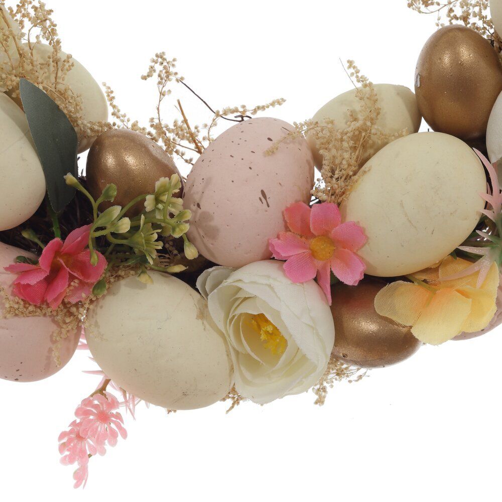 GAEM Изделие декоративное "Венок пасхальный", L29 W28 H7 см