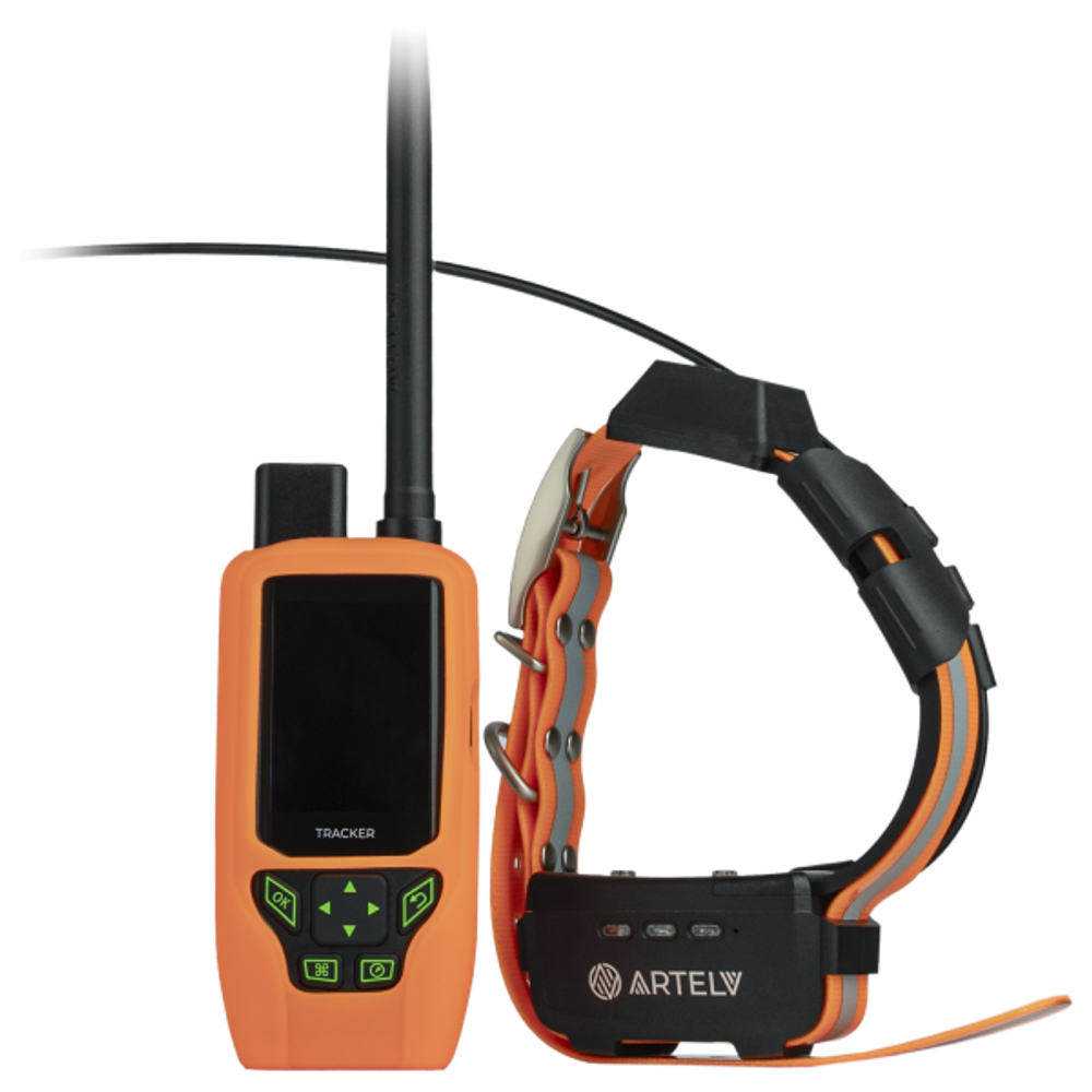 Многофункциональный GPS-ошейник с радиосвязью и режимом тренировки ARTELV TRACKER 2W