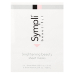 Sympli Beautiful, тканевая маска для улучшения цвета кожи, 5 шт. по 25 мл (0,85 унции)