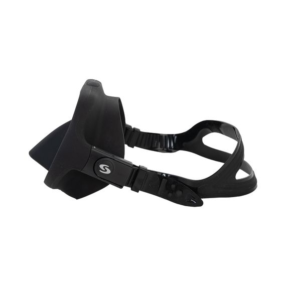 Маска Scorpena N4 безрамочная черный