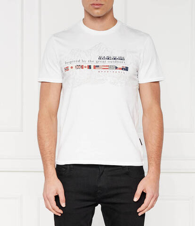 Футболка BLU MARINE Napapijri - белый(NP0A4HQG)