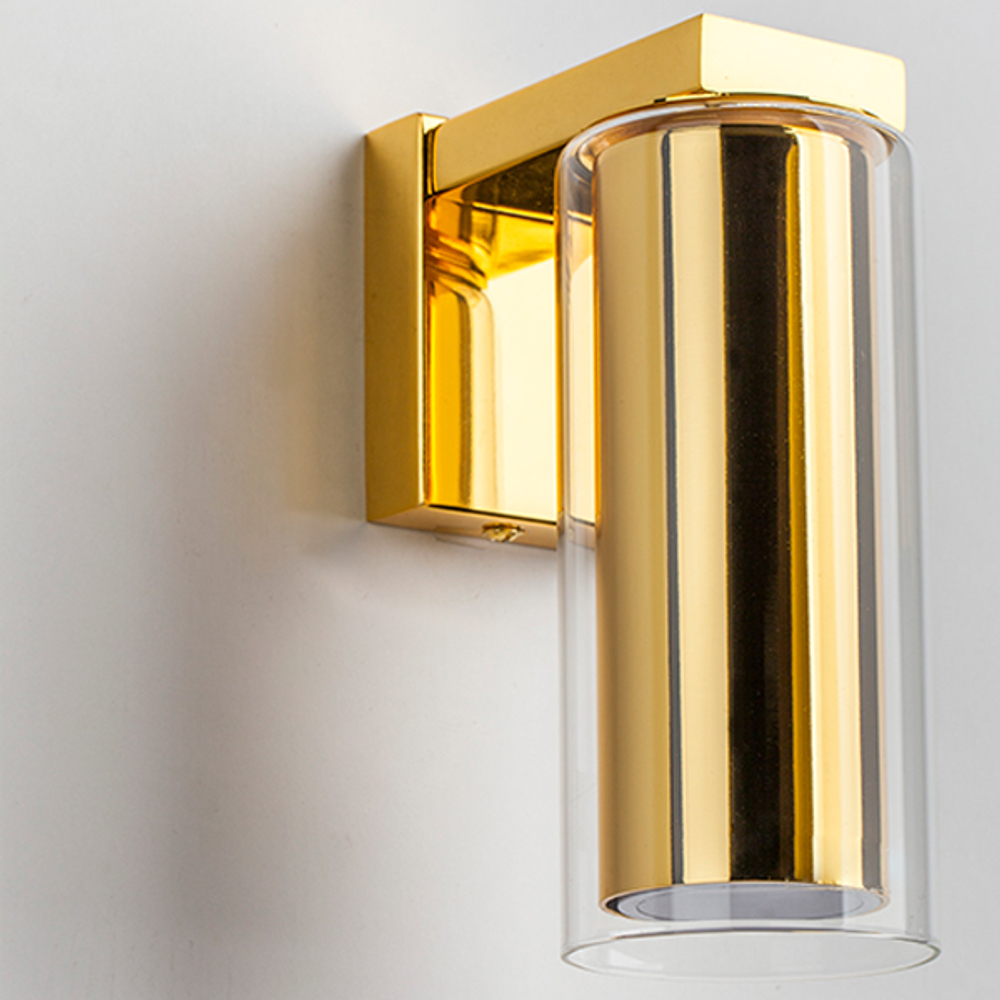 756612 Бра CILINO 1х40W GU10 ЗОЛОТО