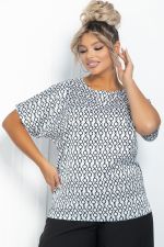 Блуза Морган (белая) Б11749 LT Collection