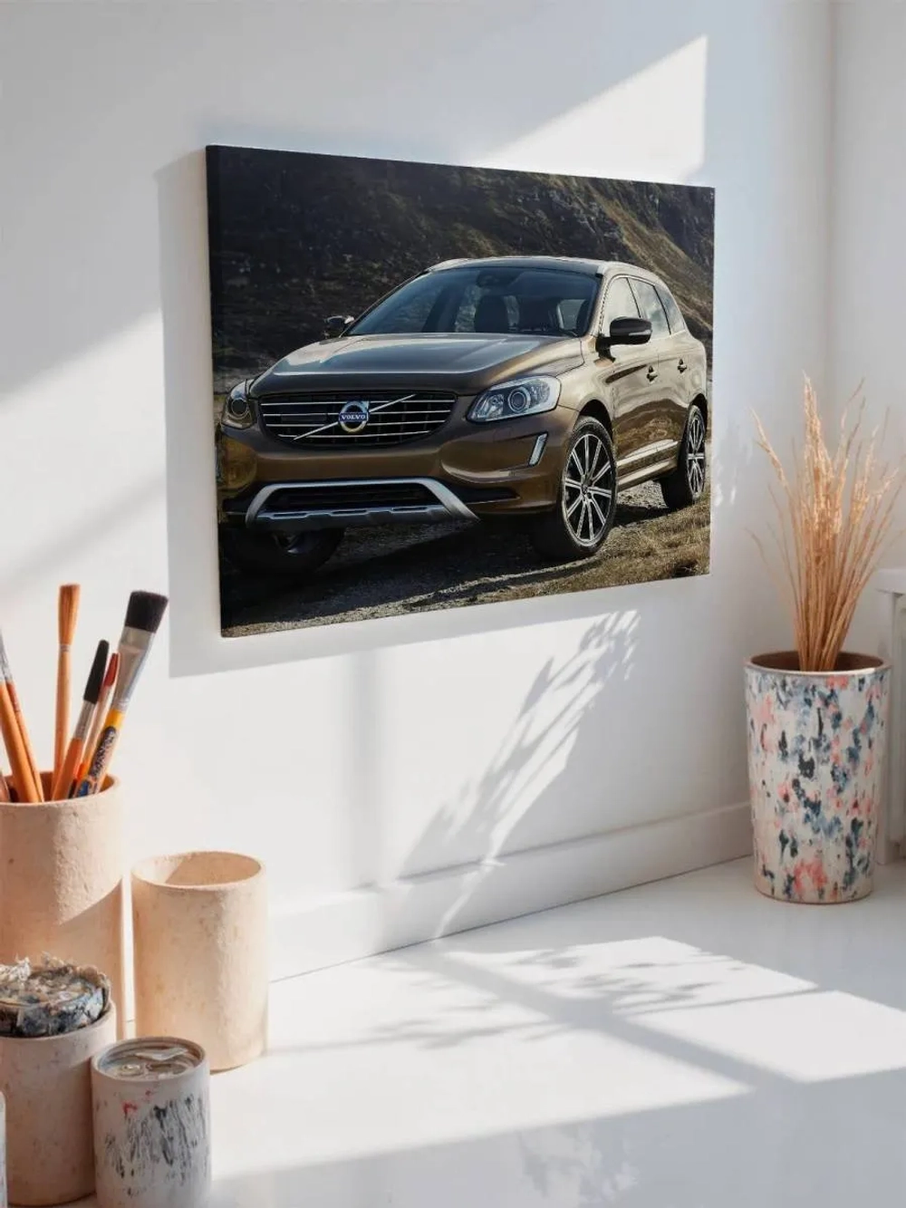 Картина на стену 40 X 50 Машина Volvo