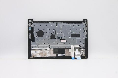 Верхняя панель с клавиатурой (топкейс) для ноутбука Lenovo ThinkPad E14 Gen 2 20T6,20T7 раскладка - русская, без подсветки, с фингерпринтом, черный (5M10Z27309), оригинал