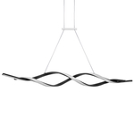 736437 Люстра ROTONDA 50W LED 3060LM 120G ЧЕРНЫЙ 3000-6000K