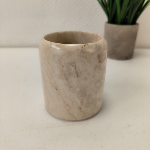 Стакан из мрамора Cream СМ-64076 (80)