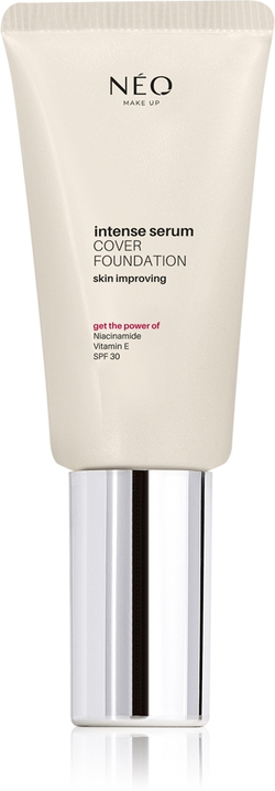 NEO MAKE UP Intense Serum Cover Foundation - Тональный крем с натуральным эффектом SPF 30, 30 ml