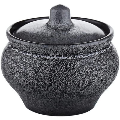 Горшок для запекания «Млечный путь» (объем 0,5 л.) (Цвет: черный)