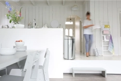 Brabantia Контейнер для мусора Touch Bin Twin 2x20 л полированный