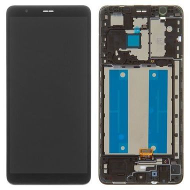 LCD SAMSUNG A01 Core A013 + Touch + Frame Black Orig