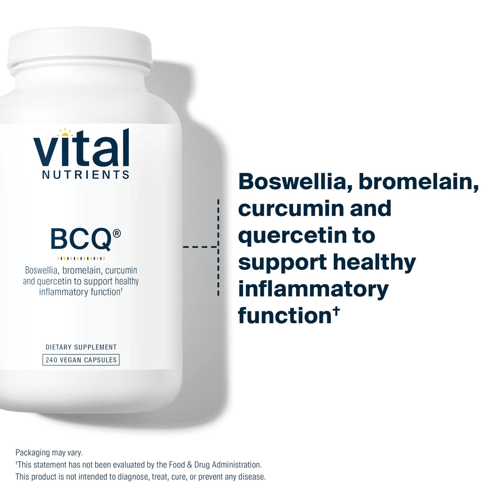 Vital Nutrients, BCQ®, 240 веганских капсул