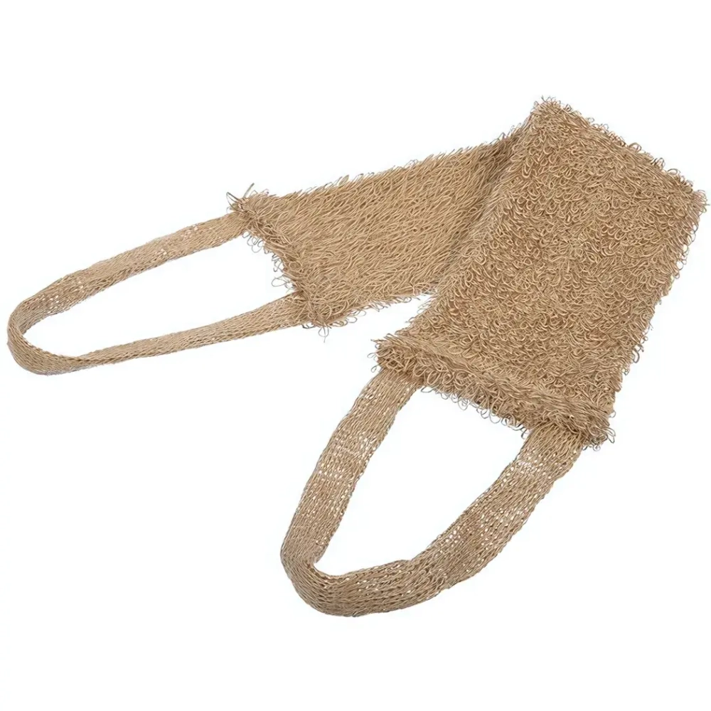 Мочалка из джута, лента, 55х12см, medium, для бани и сауны «Банные штучки»/ 30