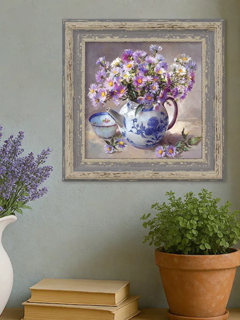 Картина на стену интерьерная на холсте 26*26 см