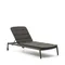 Алюминиевый шезлонг Marcona черный
