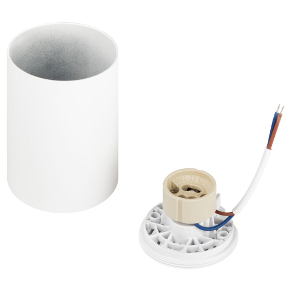 Светильник настенно-потолочный спот ЭРА SCULPTOR OL57 WH MR16 GU10 IP20 белый