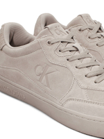 Кожаные кроссовки CALVIN KLEIN JEANS - бежевый(YM0YM01094)