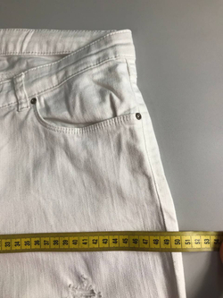 Джинсы Defacto светлые для лета, маркировка 42, визуально 46/48 размер