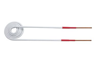 Усиленный плоский индуктор (нагреватель) длина 260 мм. диаметр 55 мм. толщина жилы 3 мм. iCartool IC-013