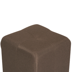 Пуф Николь Коричневый Рогожка