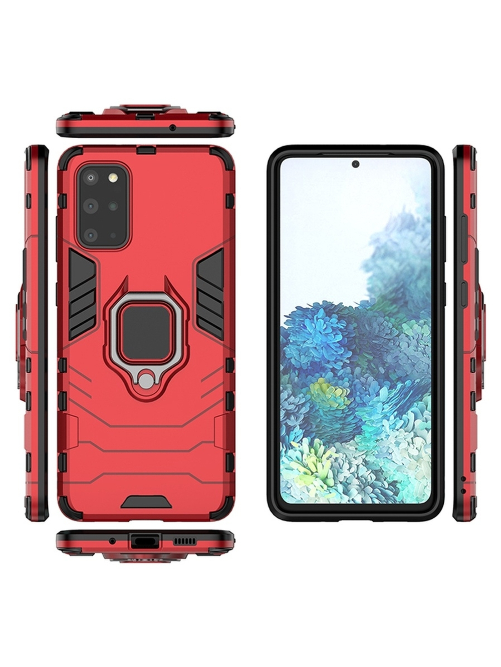 Противоударный чехол с кольцом Panther Case для Samsung Galaxy S20 Plus