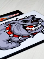 Наклейка - Злая собака