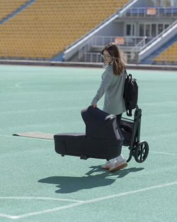 Коляска 2 в 1 Carrello Omega Plus CRL-6540/1 Cosmo Black