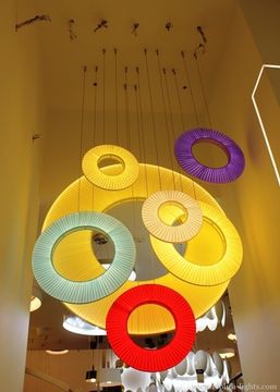 replica IRIS round  pendant by Dix heures dix ( green )