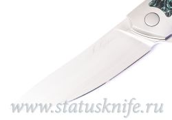 Нож Burgas Flipper Green Лопатин Игорьфотография - 2