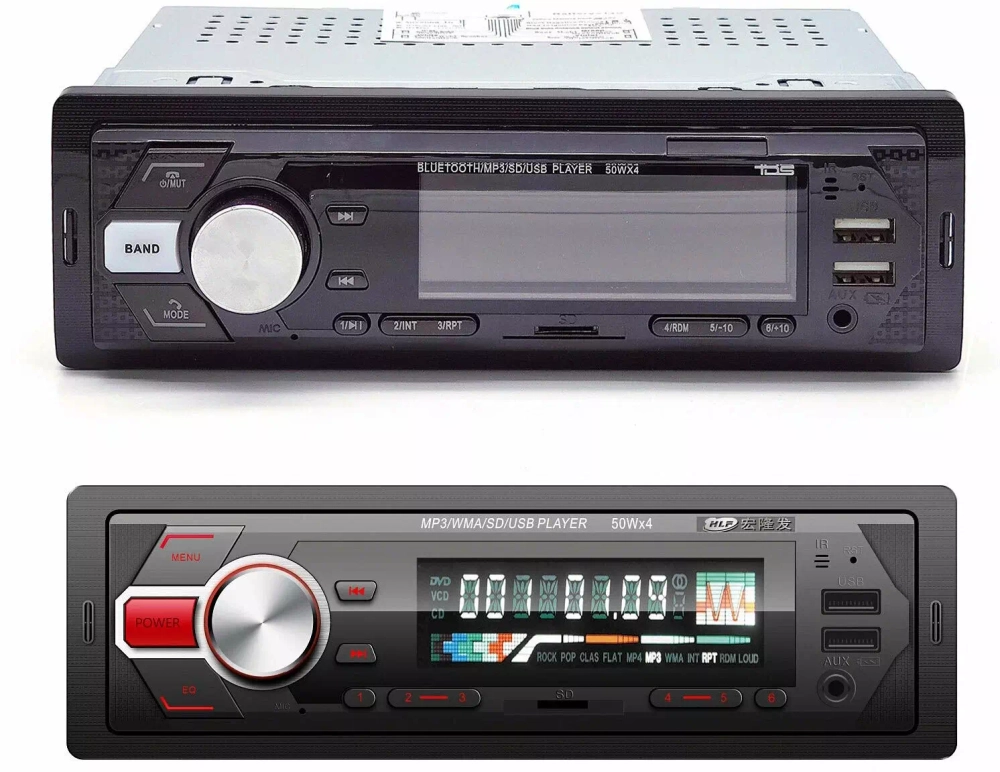 Автомагнитола CAM03 с Bluetooth FM, AUX, USB, microSD, пульт ДУ, эквалайзер