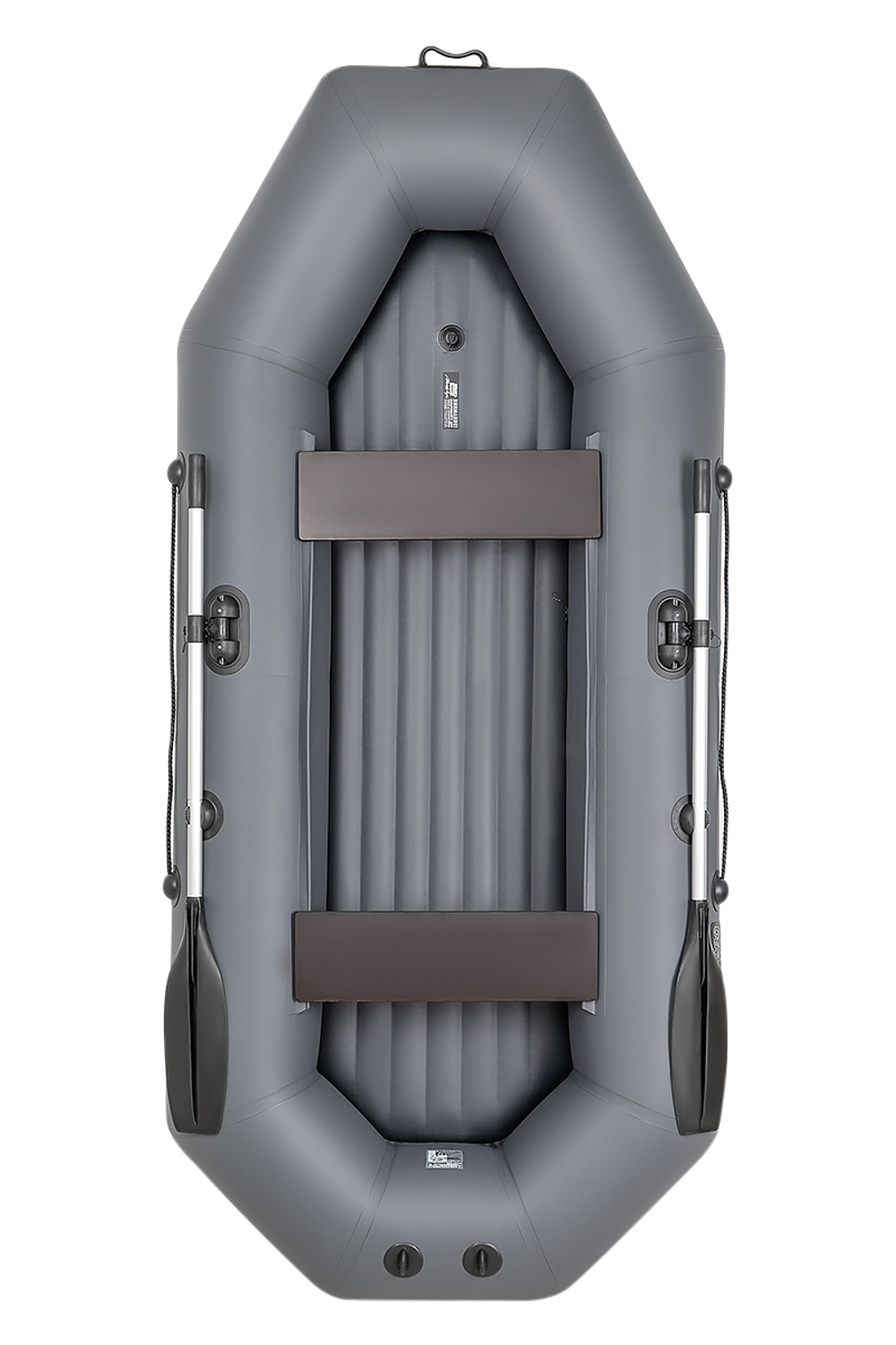 Аква-мастер 280 НД - надувное дно, графит (Надувная Лодка ПВХ)