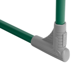 Скамейка садовая Nika, зеленая,