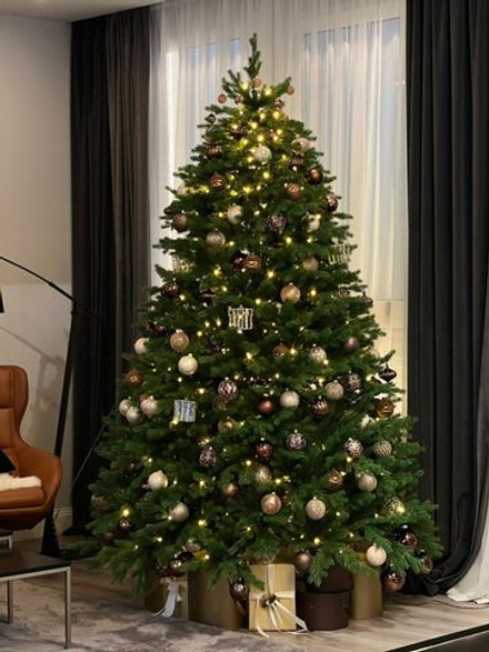 Дизайнерская ель «Благородный стиль»