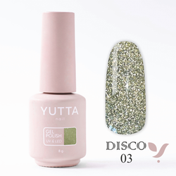 Yutta, Гель-лак Disco 03, 8g