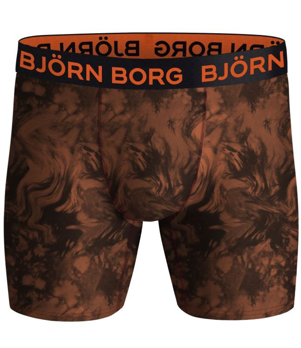 Мужские боксеры спортивные Björn Borg Performance Boxer 3P - black/orange