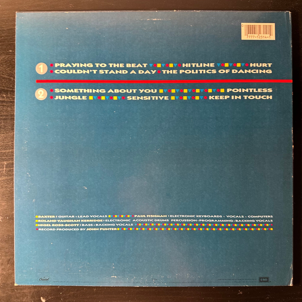 Re-Flex - The Politics Of Dancing (США 1983г.)