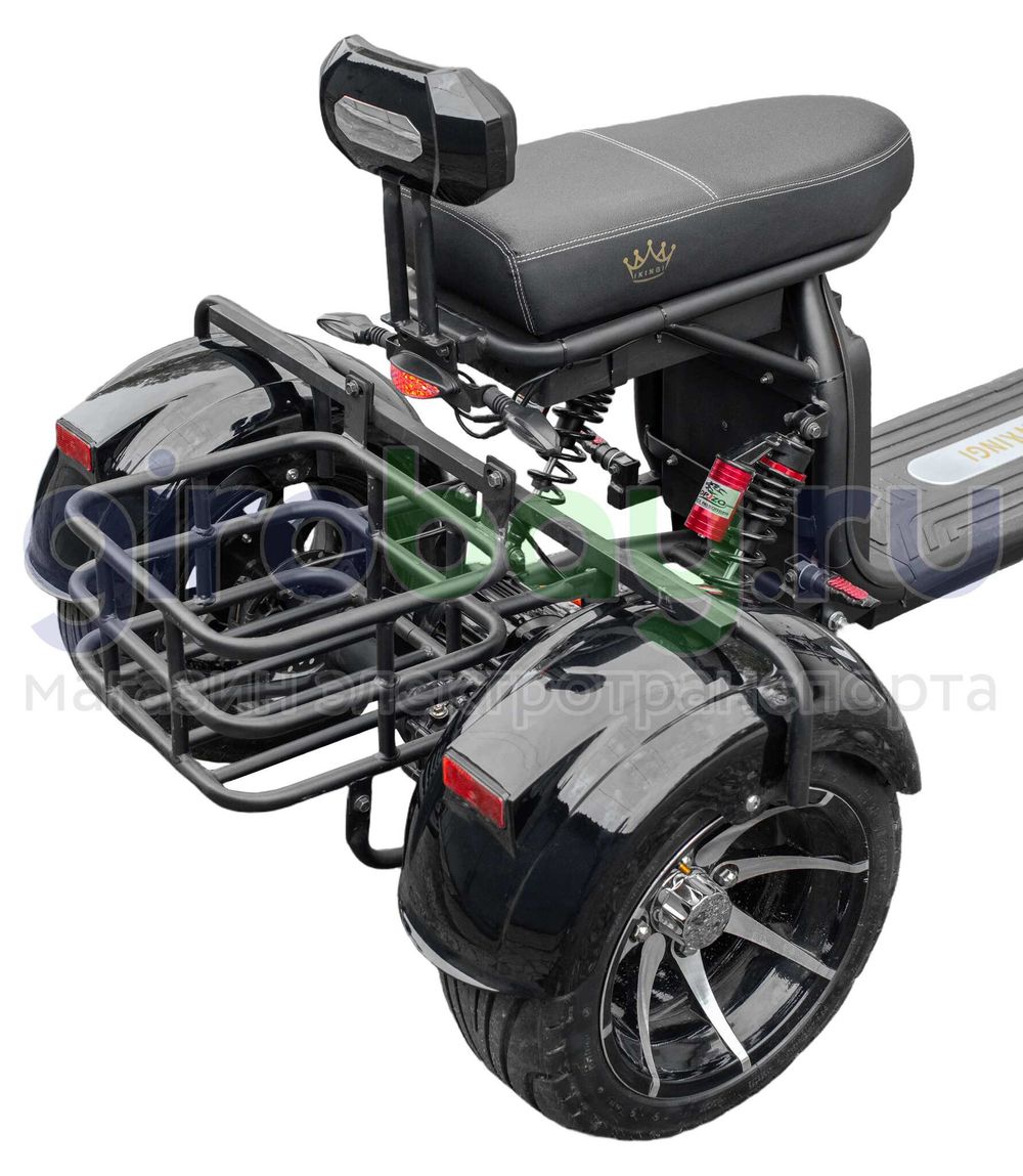 Электроскутер IKINGI X12 PRO TRIKE PLUS 3333W - Черный фото №16