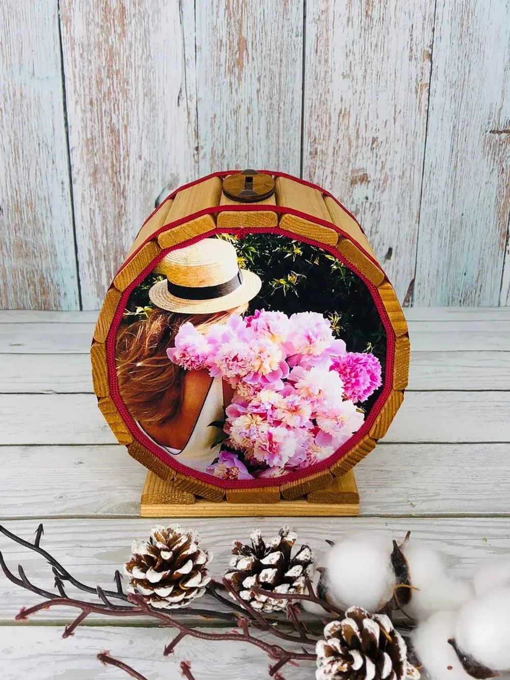 Копилка-бочка "Пусть мечты сбываются 1"